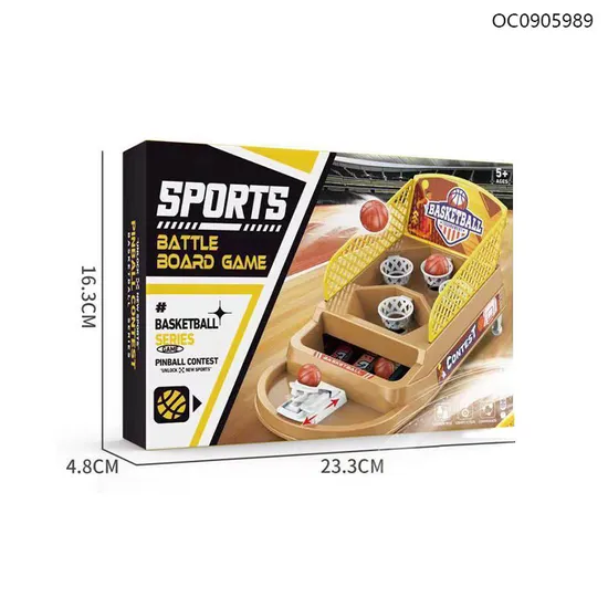Wholesale Montessori Mini Interactive Basketball Board Table Games Educational Toy for Kids