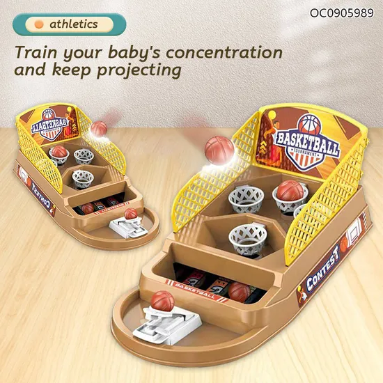 Wholesale Montessori Mini Interactive Basketball Board Table Games Educational Toy for Kids