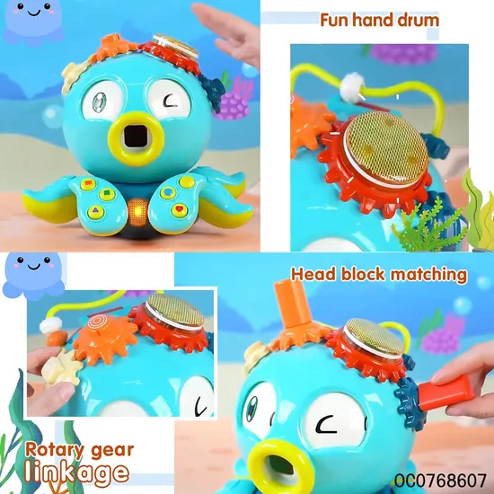 Wholesale Plastic Children Musical Montessori Educational Toy Hand Drum