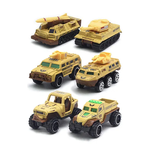 Wholesale 1: 64 Scale Education Alloy Tank Learning Launcher Truck Diecast Model Car for Kids