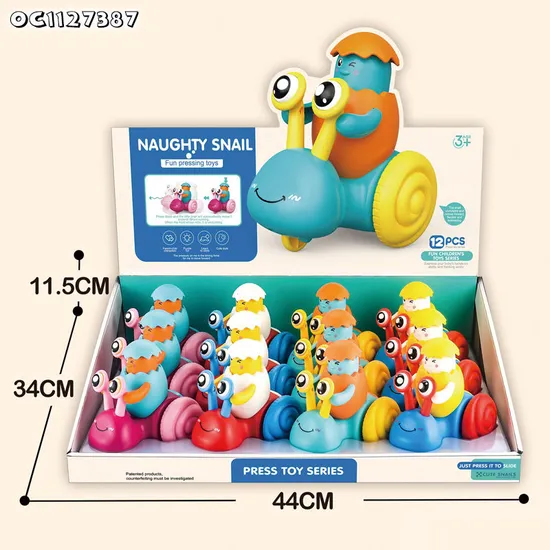 Wholesale Mini Plastic Miniature Friction Cartoon Press and Go Animal Racing Car Toy