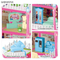 Wholesale Educational Doll House Model City Buildings Toddler Miniature Bunny Family Dollhouse Toys