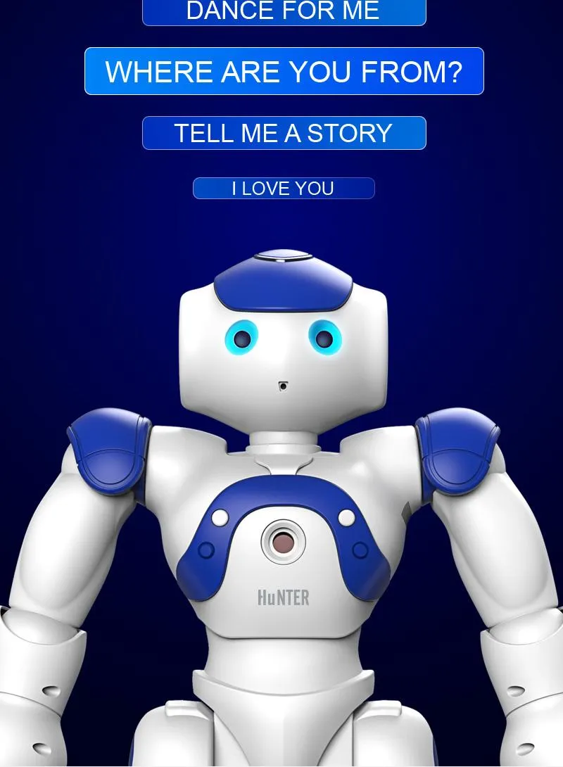 Wholesale Remote-Controlled Toy New RC Dancing Robots for Kids with Music and Light