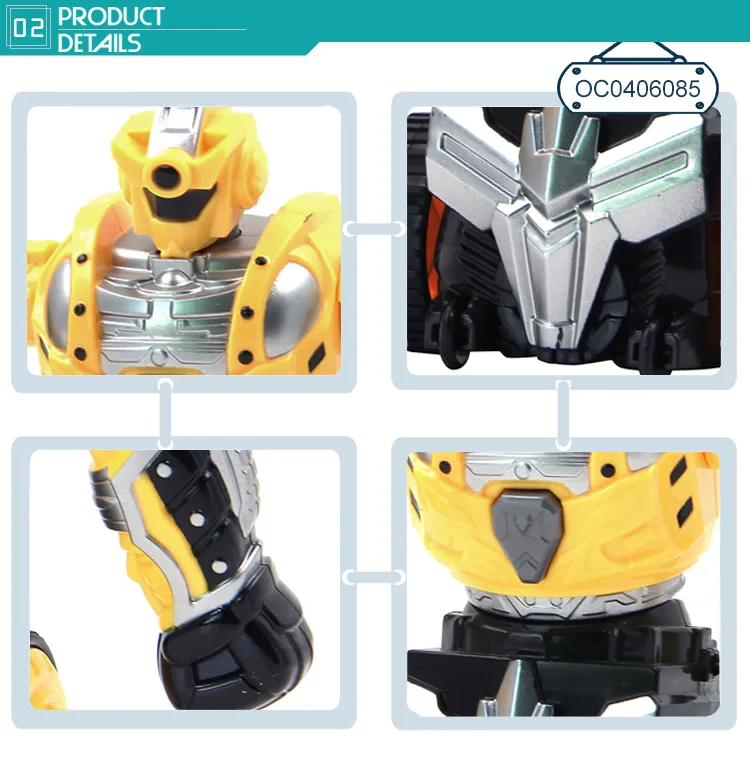 Wholesale Interactive Intelligent Small Robot Electronic Transforming Robot for Kids