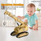 Wholesale Diecast Mini Metal Model Vehicle Metal Kids Truck Toy with Light and Music