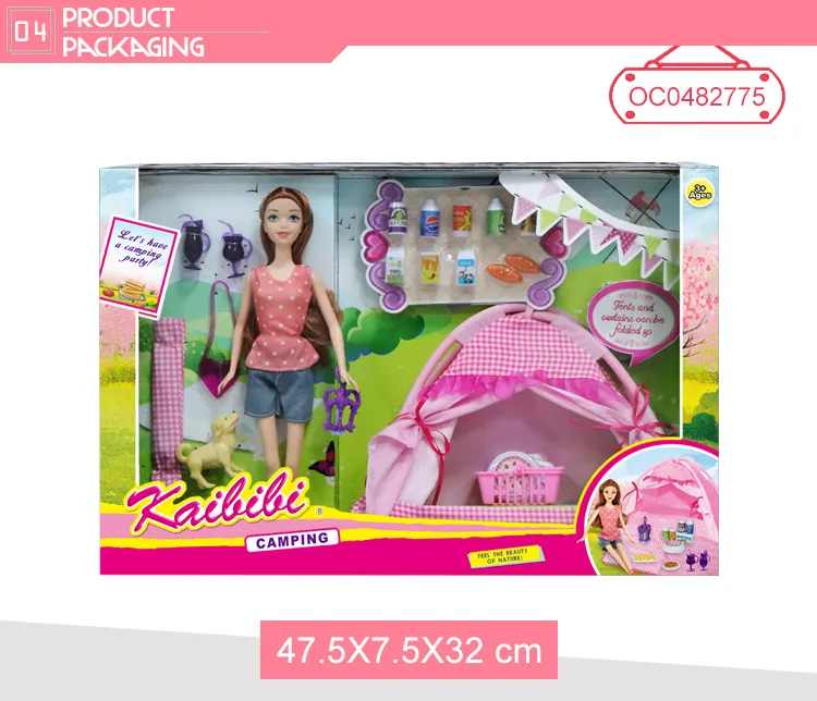 Wholesale Indoor Family Child Baby Doll Sets Kids Play Tent