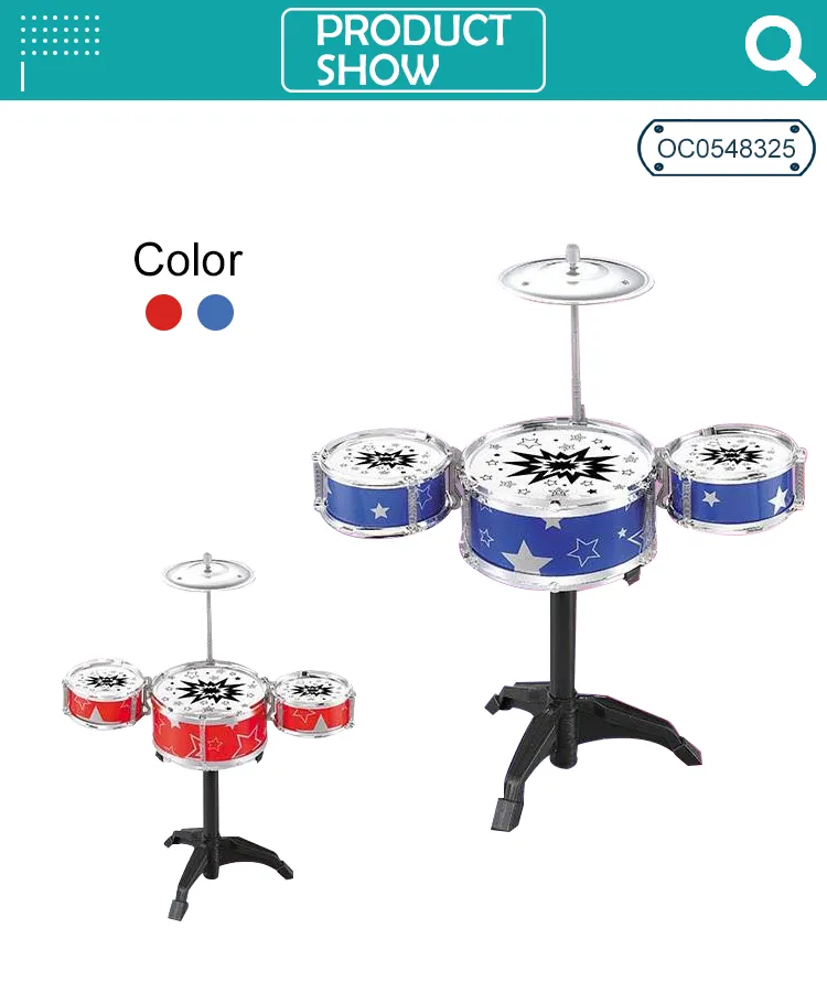 Wholesale Quality Outdoor Kids Toy Musical Instruments Drums Set