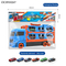 Custom Ejection Fold Metal Transportation Storage Container 3 Layer Truck Model Car Mini Vehicle Toy for Kids Alloy Diecast Toys