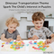 Kids Educational Engineering Truck Toy Set and Games Jigsaw Puzzles Toy for Children Wholesale 3D Wooden Jigsaw Puzzle Truck
