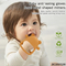 Anti Dropping Non-Toxic Wrist Hand Shake Animal Bear Shape BPA Free Rattle Sensory Teething Toy for Baby 3-12month Age