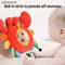 Wholesale Animal Educational Stuffed Crab Plush Baby Play Hanging Mobile Musical Toy for Baby