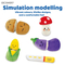 Wholesale Stuffed Fruit and Vegetable Cutting Custom Plush Cognitive Baby Educational Learning Toy