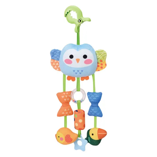 Wholesale Children Stuffed Sensory Sleeping Soft Owl Plush Baby Mobile Toys