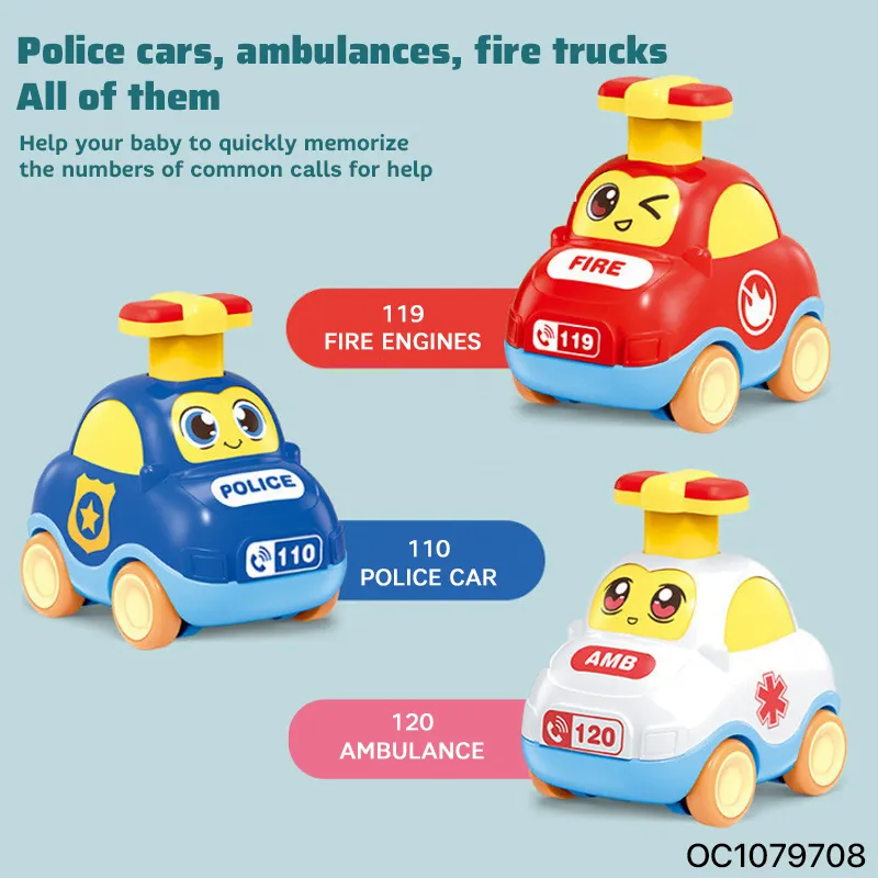 Wholesale Children Small Baby Hand Eye Coordination Press and Go Car Toys for The Kids