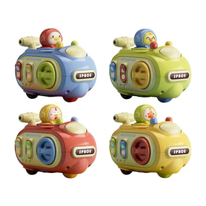 Wholesale Plastic Cute Child Mini Press and Go Cartoon Kids Mini Toy for Babies