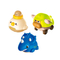 Wholesale Montessori Educational Hand Eye Coordination Felt Custom Press and Go Cute Animal Cars Toys