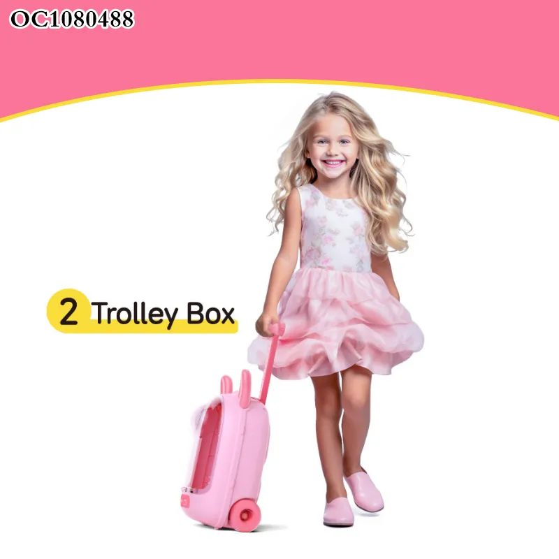 Wholesale Animal Plush Doll Pretend Play Kids Soft Long Ear Plush Bunny Rabbit Children's Custom Baby Toys for Girls
