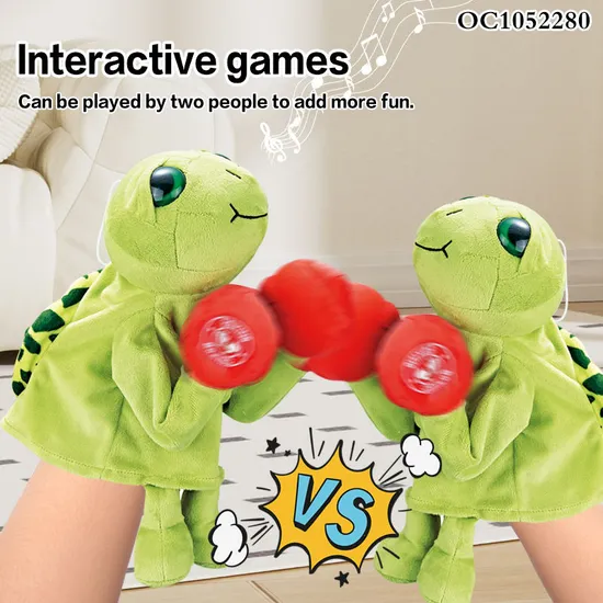Wholesale Animal Stuffed Interactive Sports Fighting Doll Toy for Kids