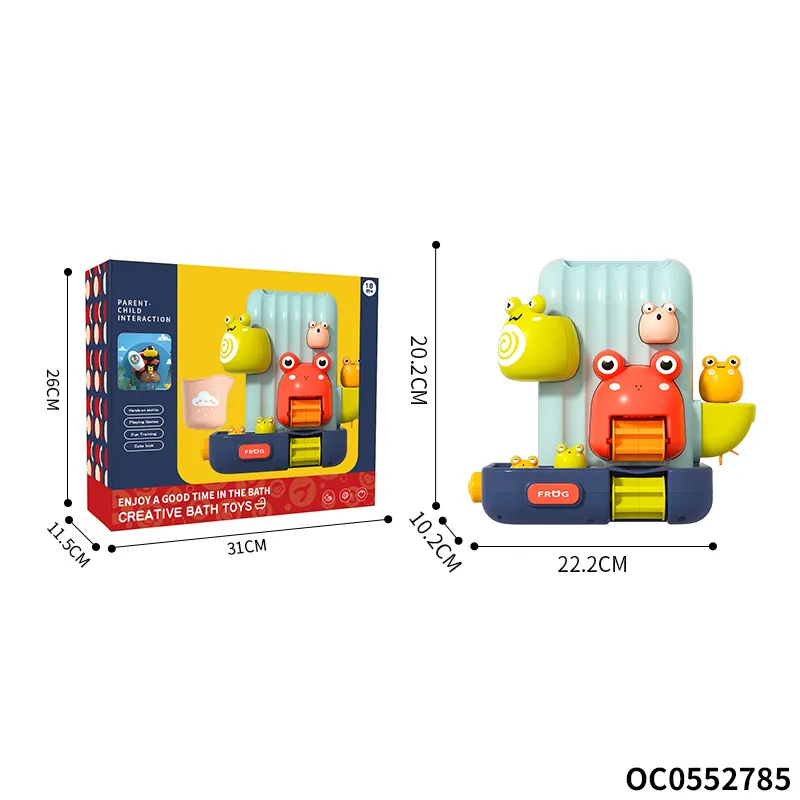 Wholesale Bathroom Cartoon Animal Baby Shower Games Water Bath Toys for Kids