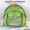 Wholesale Child Green Cartoon Dinosaur Design Kids Cute Pop up Play Foldable Children House Indoor Bedroom Toys Kids DIY Play Tent