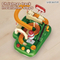 Christmas Theme Hand Powered Racing Track Slot Toy Car Race Track Game Set Toys for Kids