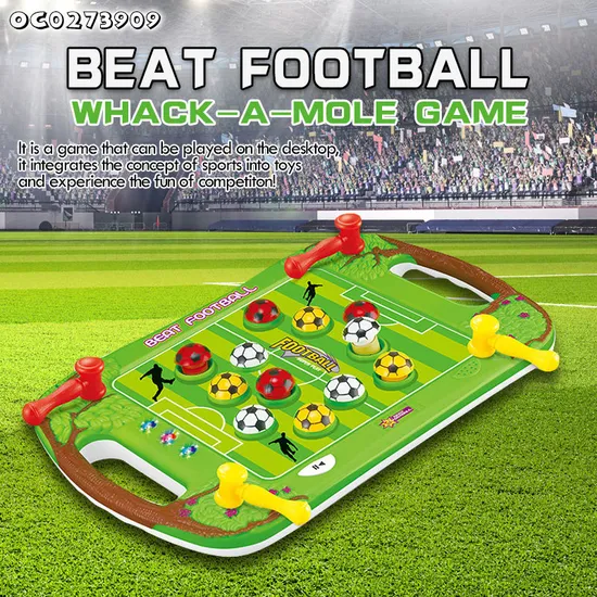 Wholesale Children Montessori Interactive Fun Plastic Whack a Mole Board Game Electronic Hammer Toy for Kids