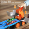 Deformation Truck Kids Game Ejection Rail Toys Slot Car Racing Track Sets Toy for Kids