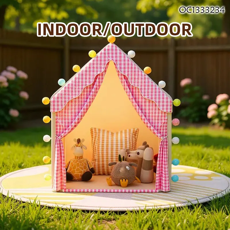 Wholesale Baby Light up Big Montesori Musical House Size Tent Playhouse for Kids Children and Parents