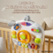 B/O Children Educational Electric Driving Plastic Baby Steering Wheel Board Montessori Toys
