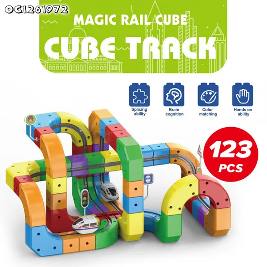 Hot Selling New Items Kids Battery Operated Plastic Portable Racing Big Train Toy