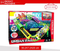 Christmas Racing Rail Car Model Electric Track Light Rails Car Educational Toy