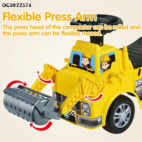 Wholesale Children Engineering Series Truck Model Kids Electric Ride on Car with Music