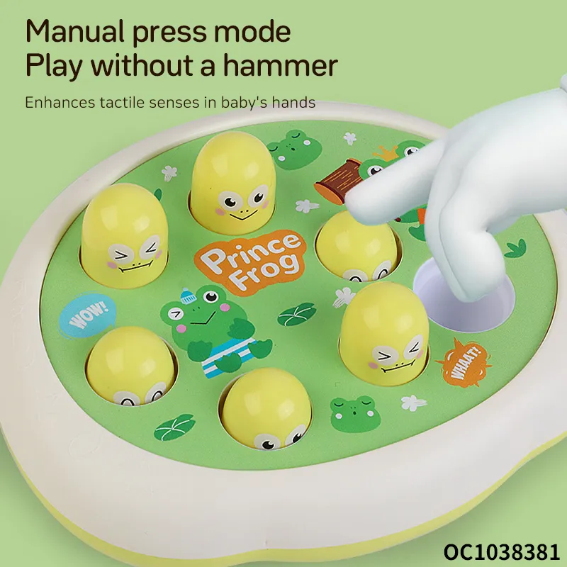 Wholesale Intelligence Child Interaction Training Plastic Whack a Mole Funny Electronic Board Games for Babies