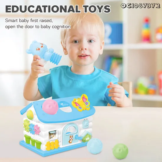 Wholesale Whack a Mole Game Kids Educational Cube Montessori Baby Board Game Toy
