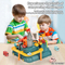 Custom Board Games Children Educational Interesting Bus Taxi Car Adventure on Track Plane Steering Wheel Set Toys for Kids