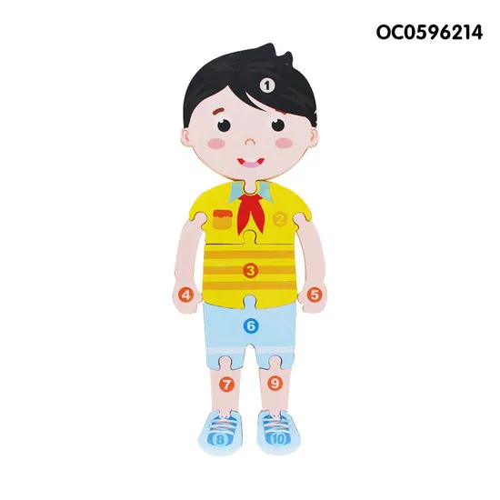 Kids Jigsaw Puzzles Montessori Toys Educational Wooden Toys Wholesale