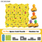 16 Piece Jigsaw Puzzles Children's Educational Electric Car Puzzle Racer Kids Cartoon Car Track Car Play Set Toy
