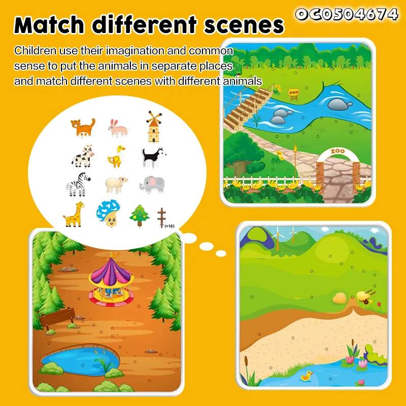 Cheap Small Jigsaw Puzzles 3D Farm Animal Shape Puzzle Toys Bulk Board Game Cognitive Montessori Early Education Toy for Kids Sale