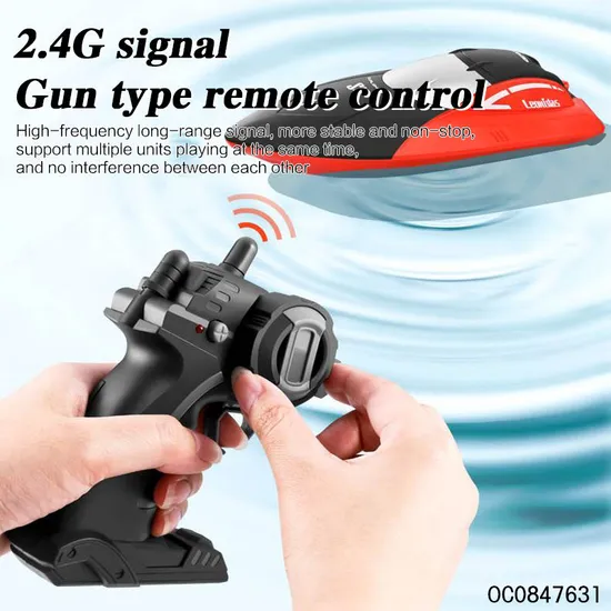 Wholesale Electric Racing Game Toys 2.4G R/C Remote Control Plastic High Speed Toy Boat