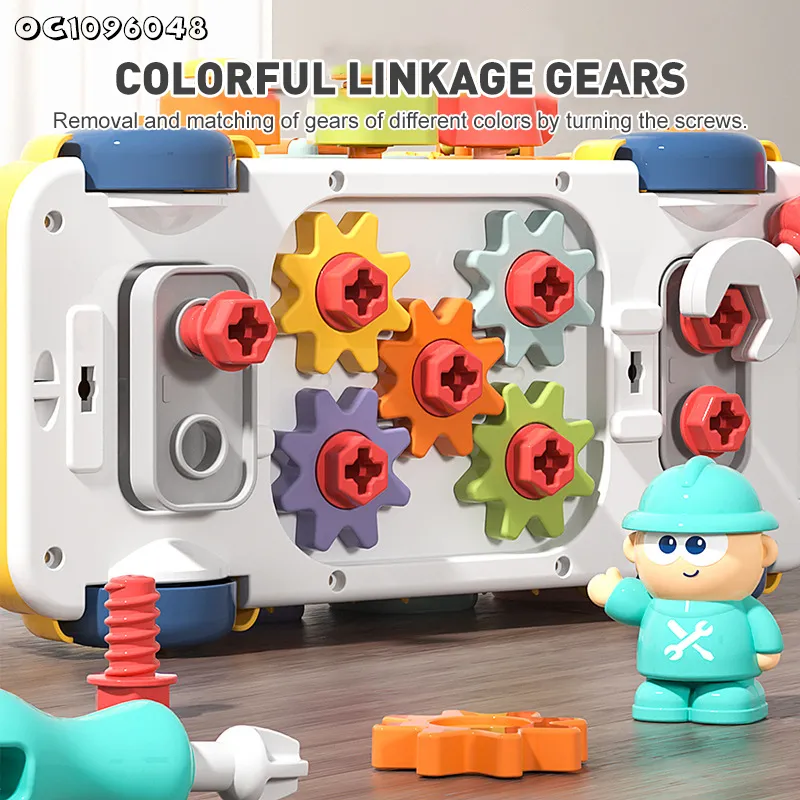 Electronic Children Educational Baby Sensory Steering Wheel Montessori Kids Puzzle Education Toys