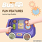 Children Educational Montessori Steering Wheel Battery Operated Lighting and Musical Educational Toy for Baby