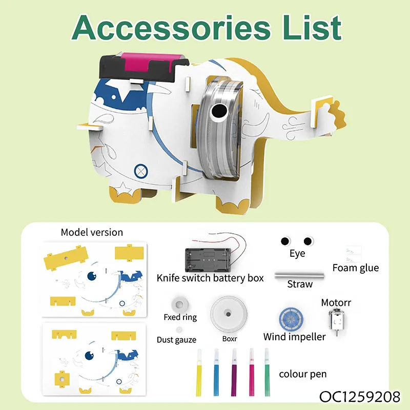 Wholesale Creative DIY Model Cleaner Educational Cleaning Role Play Toy for Kids