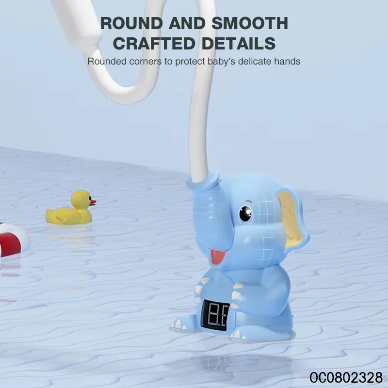 Wholesale Children Bathroom Shower Elephant Flower Sprinkling Baby Bath Spray Water Toys
