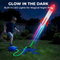 Foot Pump Flashing Foam Toy Rocket Launcher for Outdoor Games
