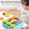 Board Game Educational Toy Interactive Kids Plastic Mechanical Building Blocks Gears Toy Set