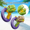 Summer Game Outdoor Beach Play Dinosaur Wrist Gun Plastic Gift Automatic Large Capacity Electronic Water Guns for Children