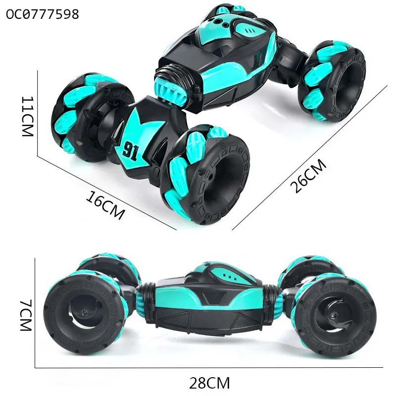 Electric Hand Sensing Twist RC 360 Rolling Stunt Drift Wholesale Radio Remote Control Car