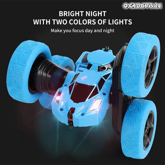 4WD Wireless Remote Control 360 Rotating RC Stunt Kids Racing Car Toys