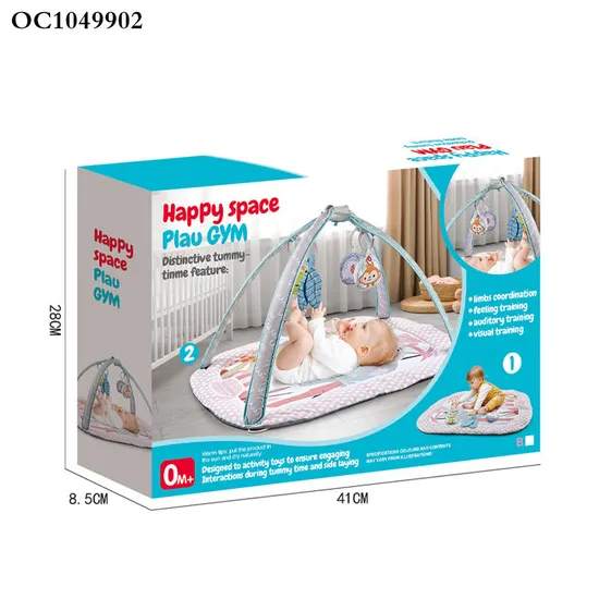 Hot Selling Safety Newborn Mat Best Training Activity Indoor Soft Play Gym Flooring Play Mat Cotton Custom Play Mat