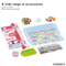 Beads DIY Toy Girls Bracelet Making Kit for 5 Years Old Girl with Manual Knitting Machine